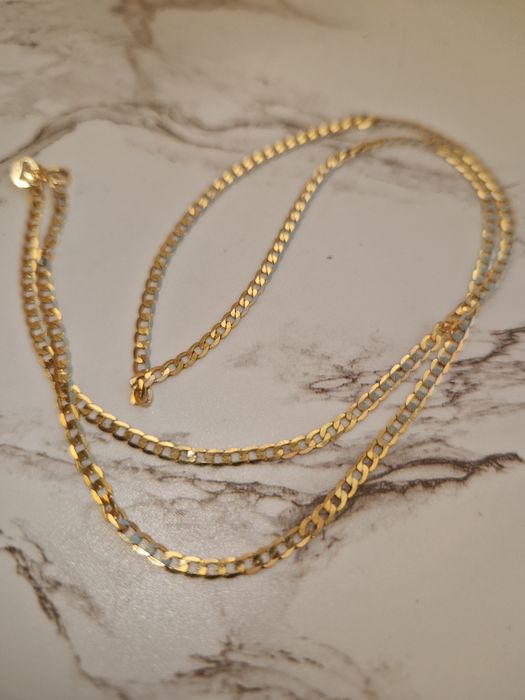 Pancerka łańcuszek 50cm złoto apart yes kukr