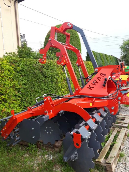 Agregat talerzowy 2,2m brona talerzówka KWAS Wał rurowy PROMOCJA rabat nowy Hydropak