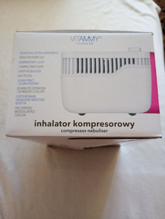 Inhalator kompresorowy Vitammy microfine 2 nowy00