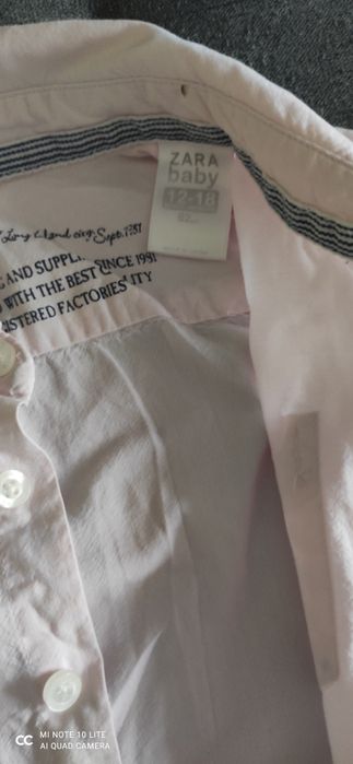 Рубашка zara і джинси next