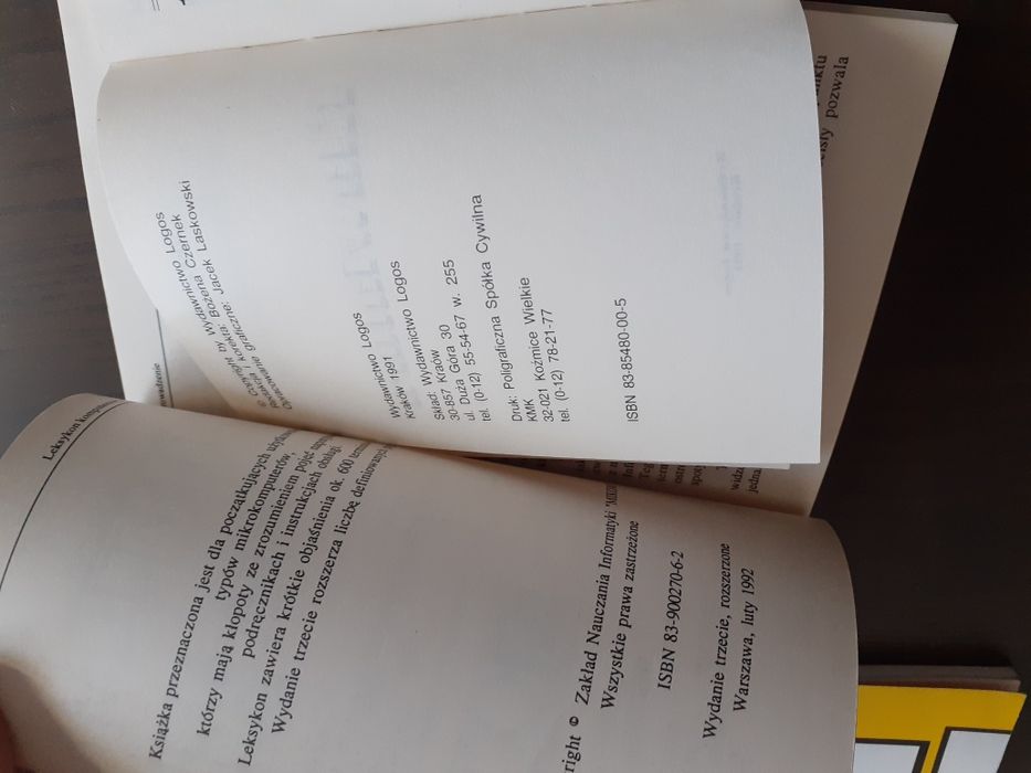 Stare komputery PC, Atari itp. Książki stan bardzo dobry lata 80 i 90.
