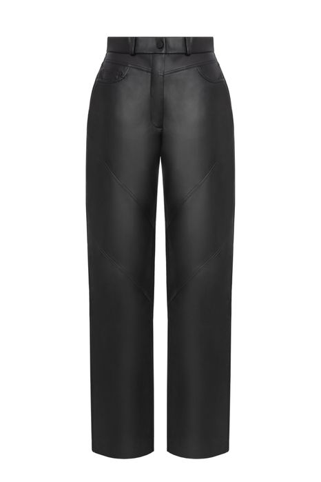 Штани VLORIA екошкіра з відстрочками