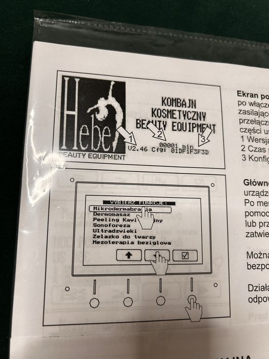 Kombajn kosmetyczny HEBE 7w1