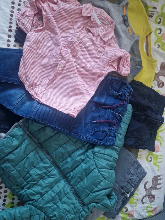 Odzież 116 -122 dla chłopca