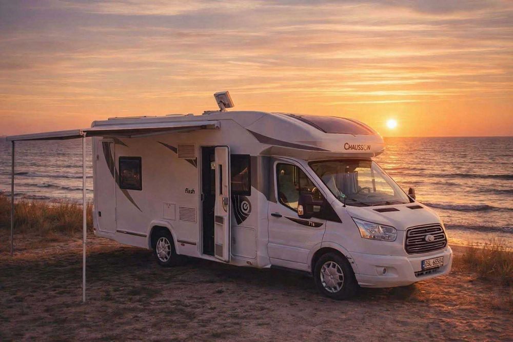 Wynajem kampera Chausson 716 | Automat | 5 osób | Duo-Bed | Premium