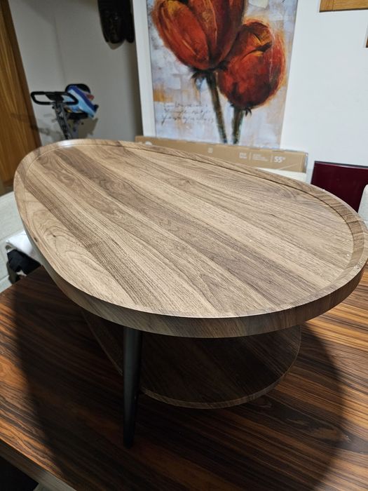 Mesa Centro 2 Niveis Madeira Coffee Table