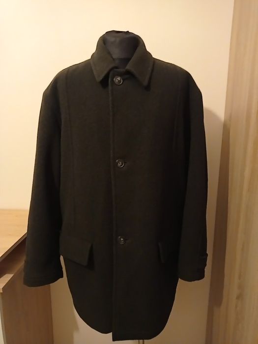 Płaszcz wełniany męski Gore-Tex rozmiar 54
