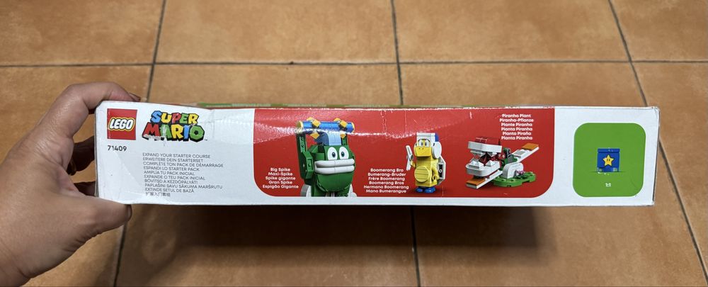 Set Lego super Mario caixa selada nova