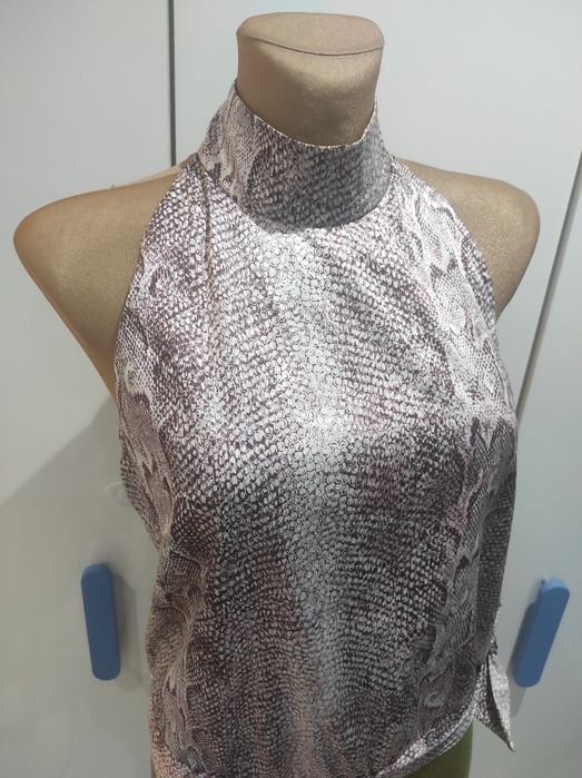 Bluzka damska gołe plecy Blacky Dress