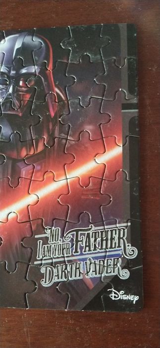 Puzzle star wars com 56 peças