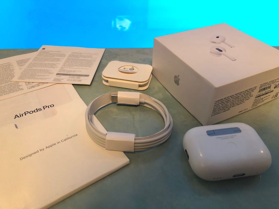 Наушники AirPods Pro 2 Apple Беспроводные наушники + Шумоподавление
