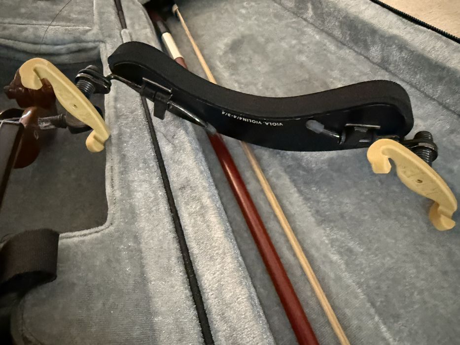 Violino 3/4 completo com almofada e arco