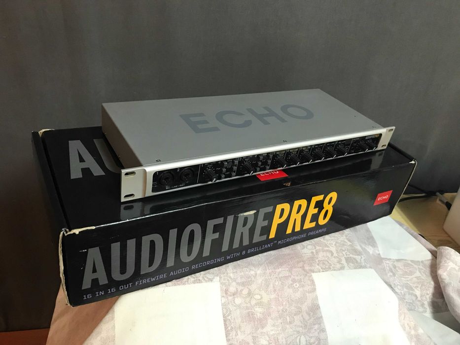 Echo Audiofire Pre 8 – Interface de Áudio FireWire de Alta Qualidade
