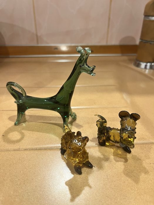 Стеклянные фигурки