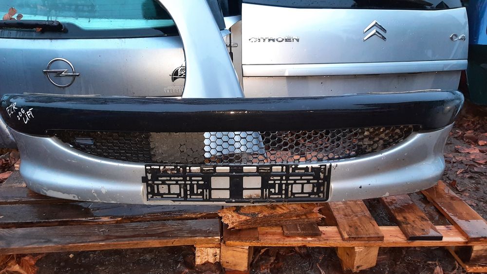 Lak. EZR  peugeot 206 zderzak przedni