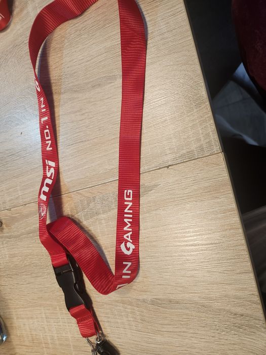 Smycz gamingowa MSI gaming nowa