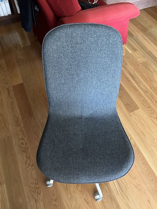 Cadeira para secretária Ikea cinzenta