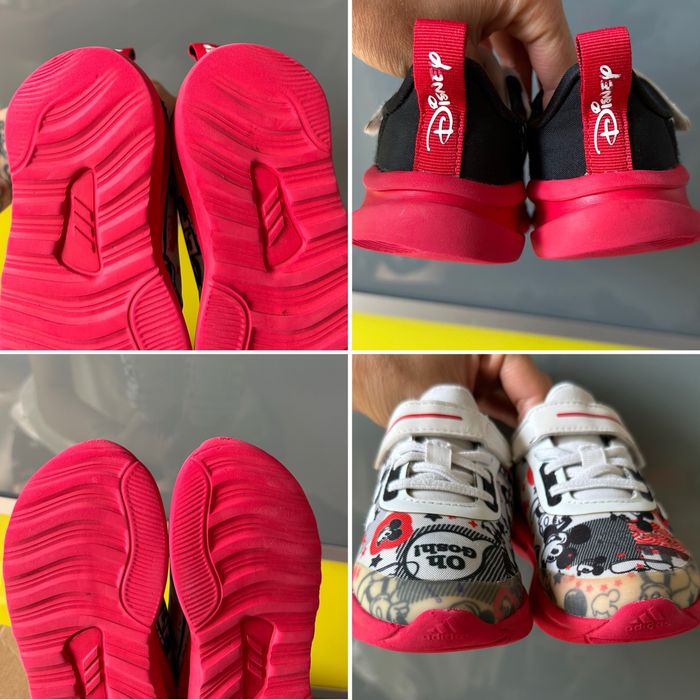 ‼️ кросівки Adidas Fortarun Mickey Ac 24 р кеди на липучках оригінал