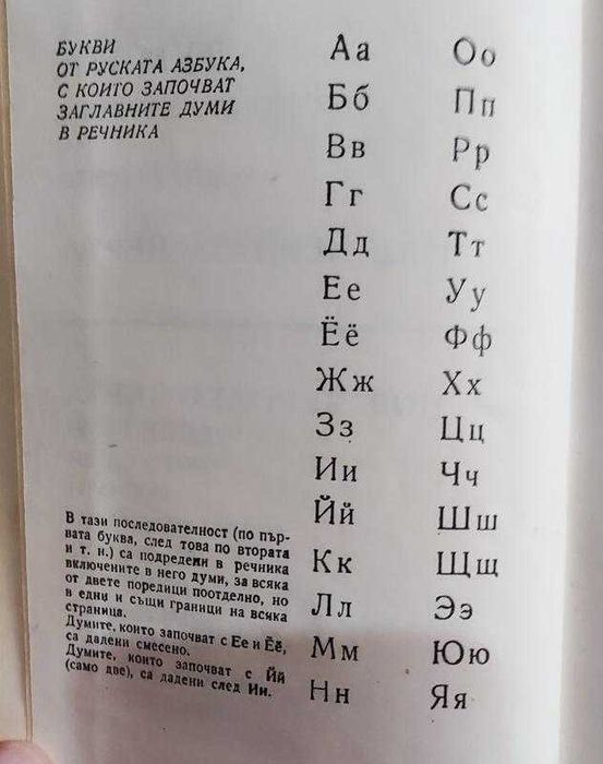 Мальк руско-бьлгарски речник, 1974г, Влахов