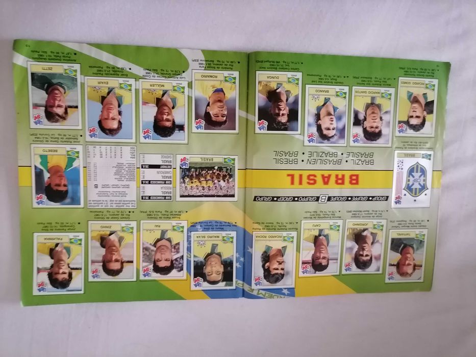 Caderneta Cromos Mundial USA 94 Último de MARADONA Completa Panini