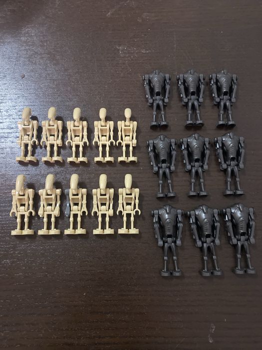 Pack droide com 19 minifiguras