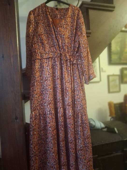 Wiosenna sukienka  maxi