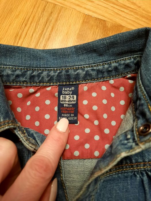 ZARA szmizjerkę roz.86