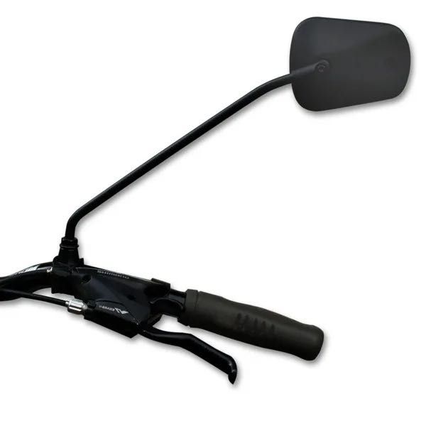 Lusterko rowerowe AJS długie ramię 25 cm trapez