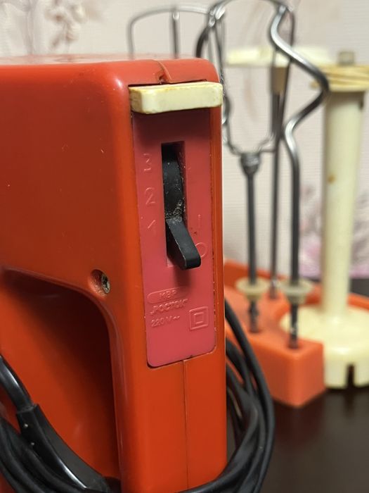 Винтажный миксер / блендер «Росток» СССР (рабочий, полный комплект)