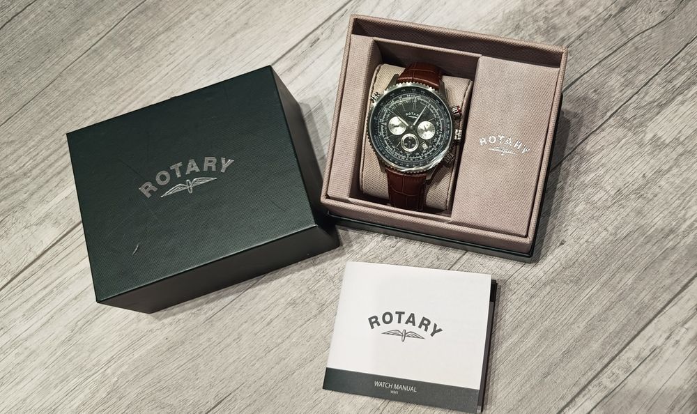 Szwajcarski zegarek męski Rotary