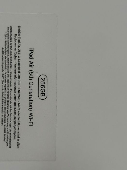 Apple iPad Air 5 - 256GB
