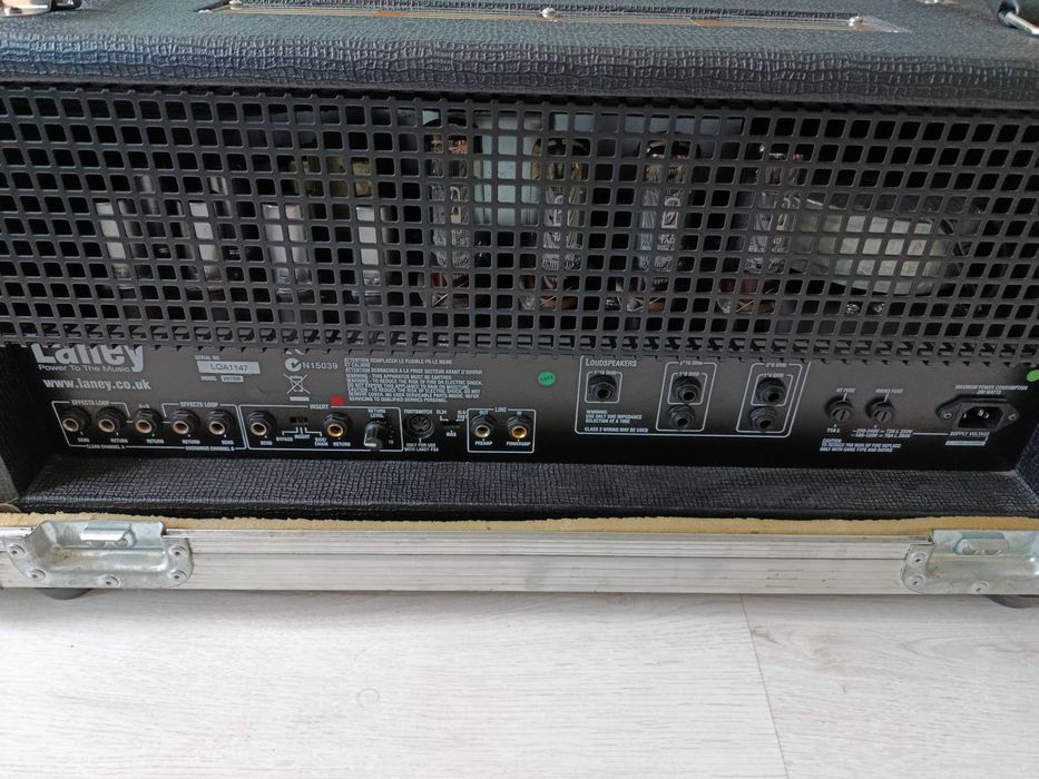 Laney VH100r case foot switch lampy TAD