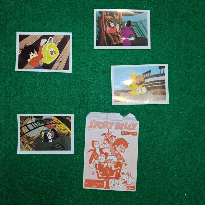 Cromos e carteirinha Spprt Billy