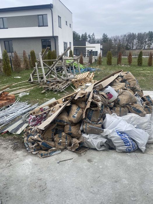 Вивіз сміття. Вивіз хламу. Вивіз будівельного сміття, побутового хламу