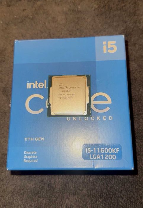 Intel Core i5-11600KF 11th Gen CPU LGA1200
