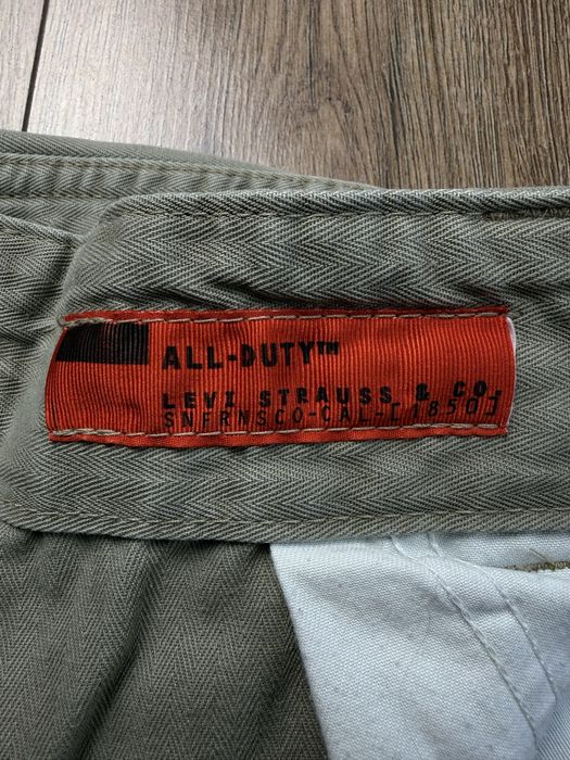 Вінтажні штани карго Levi's All-Duty HBT Cargo Pants 1999
