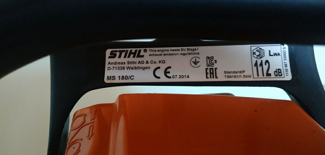 Бензопила штіль shtil ms 180 американка: 2 699 грн. - Бензоінструмент ...