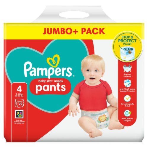 Pieluchomajtki Pampers Pants 4, 5 , 6 ,7