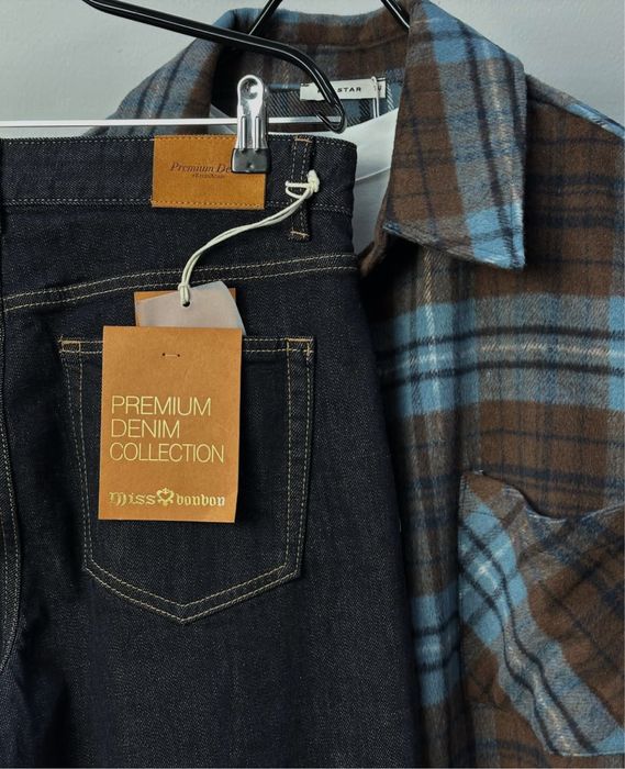 Джинси miss bonbon ,рубашка в клітинку my stat