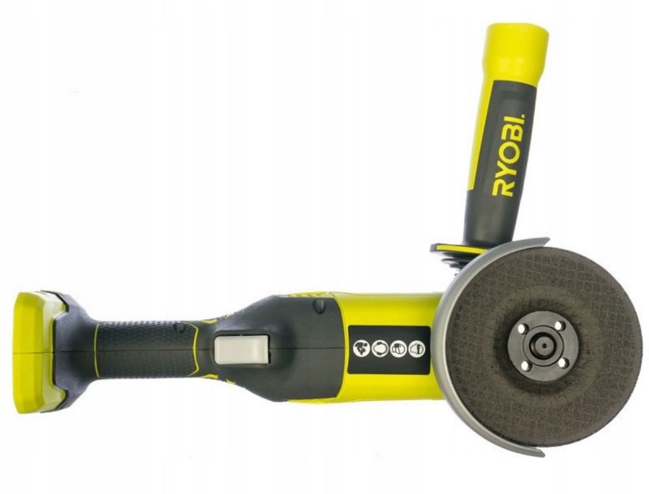 RYOBI Szlifierka Kątowa Akumulatorowa Bezszczotkowa 115m Tarcza