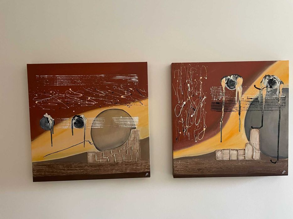 Quadro e Tapetes - Sala