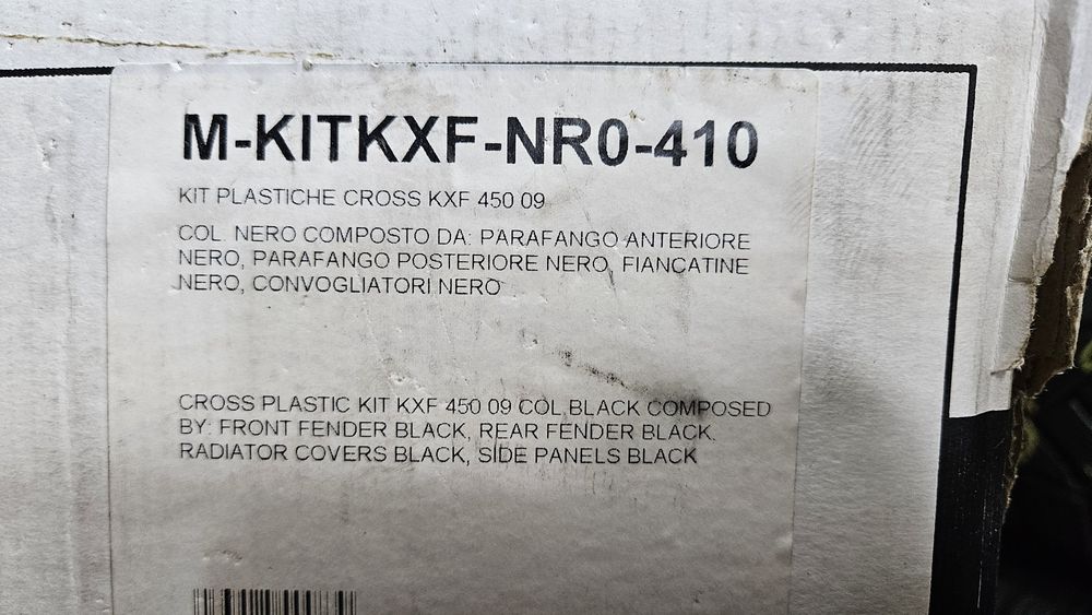 Plastiki kawasaki kxf Nowe