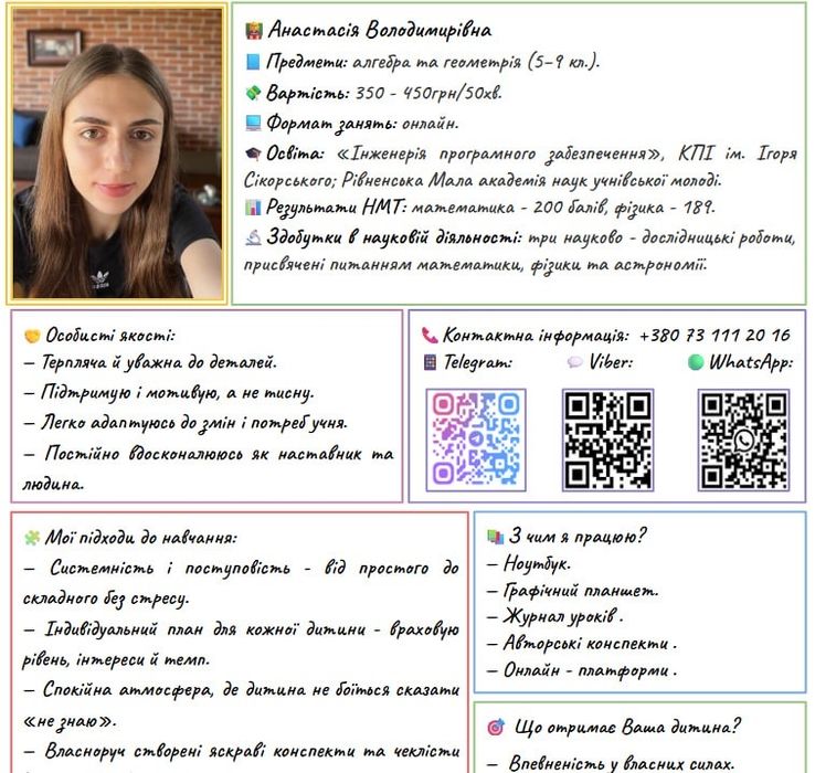 Креативний репетитор з математики (5 - 9 кл.)