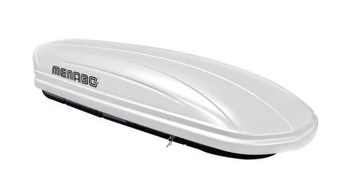 Автобокс на дах Menabo Італія 320 400 460 580 Black White чорний білий