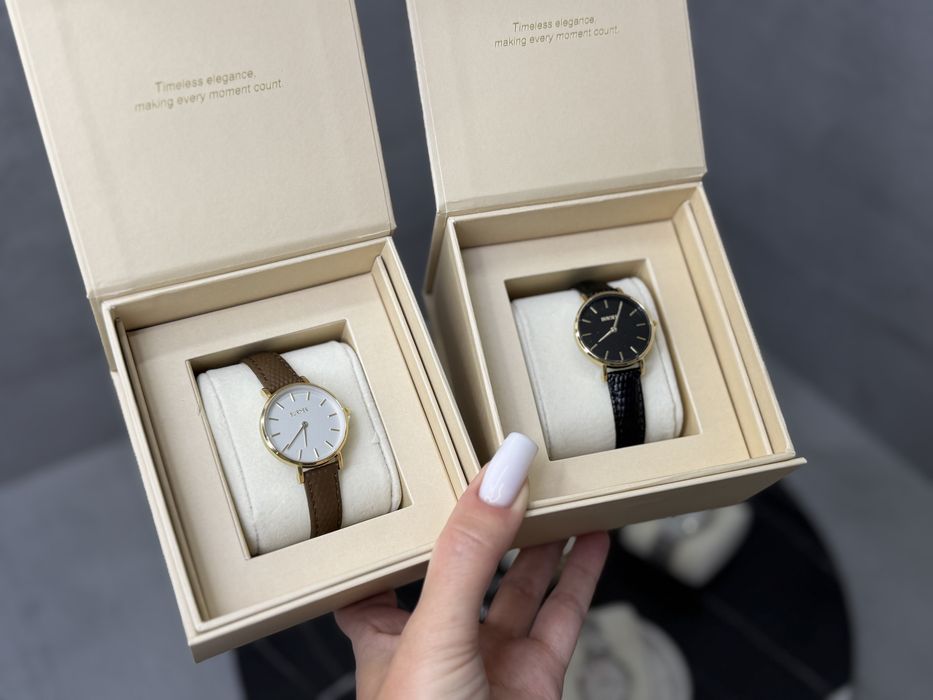 Акція жіночий годинник Burker золото срібло подарунок для дівчини