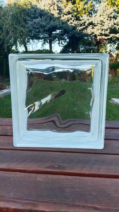 Luksfery / pustaki szklane / 10 sztuk / NOWE