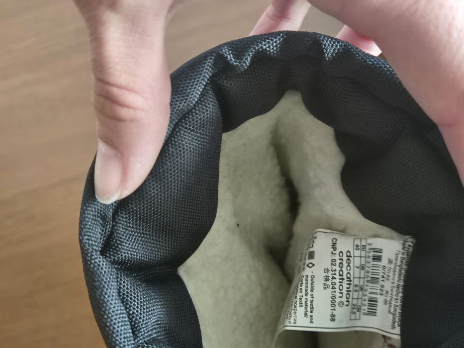 Botas neve pretas 40 Quechua