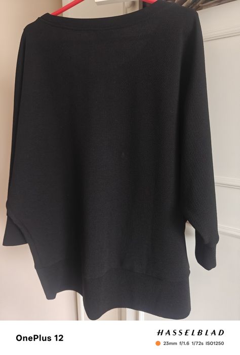 Bluzka damska czarna XL elrganvka