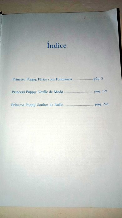 Livros Princesa Poppy - Todas as meninas são Princesas