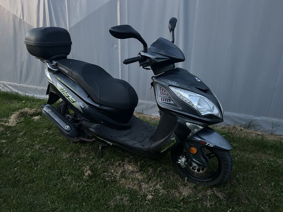Barton falcon 125 skuter 125 mozliwy transport